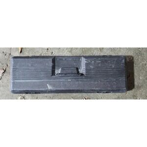 Vintage Sears Craftsman 26" Black Plastic Permanex Hard Tool Box Utility Case